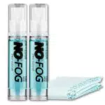 Antibeschlagspray für Brillengläser mit hochwertigem Brillenputztuch - Effektives Anti Fog Spray mit langanhaltendem Schutz