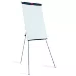 Nobo Basic Flipchart mit höhenverstellbarem Stativgestell, 975 x 690 mm