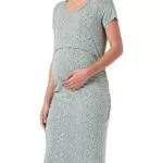 Noppies Damen Kleid Bali Still-Kleid mit kurzem Arm und All-Over-Print, Lily Pad