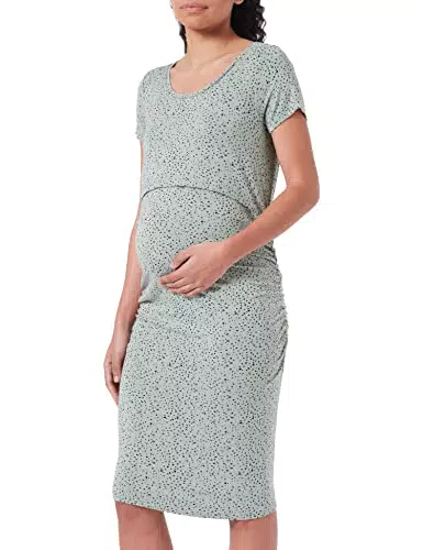 Noppies Damen Kleid Bali Still-Kleid mit kurzem Arm und All-Over-Print, Lily Pad