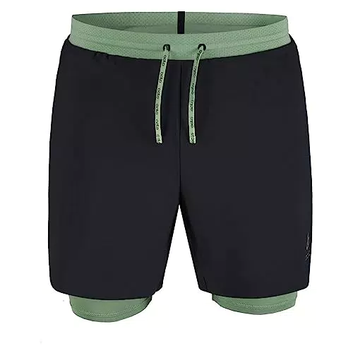 Odlo Herren Laufshorts X-ALP TRAIL 2-in-1, Schwarz