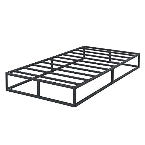 Metall-Plattform-Bettgestell von Olee Sleep - Stahl-Lattenrost für Matratzenrahmen - Kein Boxspring erforderlich