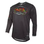 O'NEAL Motocross-Trikot Enduro MX Jersey Mahalo Erwachsene Schwarz