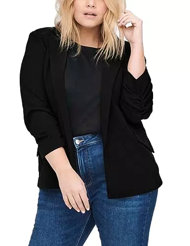 ONLY Carmakoma Damen Blazer Diana - Schwarz
