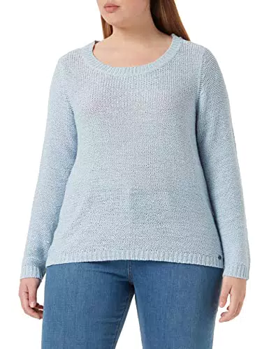 ONLY Damen Pullover Onlgeena Xo L/S KNT - Blau