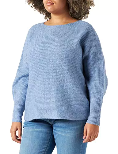 ONLY Damen Lockerer Strickpullover, Knitted Basic Stretch Sweater