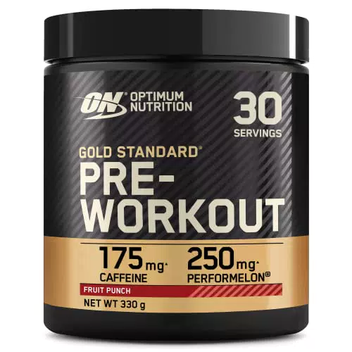 Gold Standard Pre Workout Powder von Optimum Nutrition, Fruchtpunsch-Geschmack