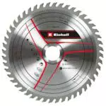 Einhell Kreissägeblatt 210x30 - Sägeblatt mit 48 Zähnen, Ø 210 mm