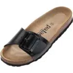 Pantoletten Malta EGS Metallic - Damen Sandalen mit verstellbaren Riemen