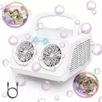 Automatische Seifenblasenmaschine von PANACARE - Professionelle Bubble Machine für Kinder, Hochzeit, Geburtstag und Party