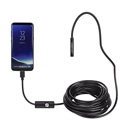 Endoskop Kamera für Android Smartphone - Wasserdichtes Inspektionskamera mit 2,0 Megapixel HD CMOS Sensor (5 Meter)