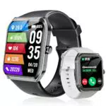 PASONOMI Smartwatch Herren Damen mit Telefonfunktion 1