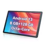 Tablet Android 13 Octa-Core mit 10 Zoll, 8 GB RAM 128 GB ROM, Bluetooth 5.0, WiFi 6 - Hochleistungs-Tablet