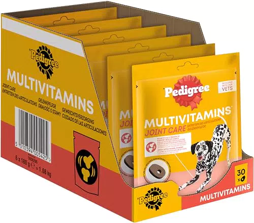 Pedigree Hundesnacks Multivitamin Gelenke - Leckere Hundeleckerlis für gesunde Gelenke