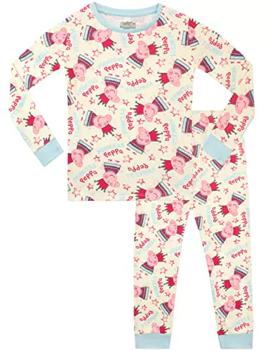 Peppa Wutz Mädchen Schlafanzug Slim Fit - Rosa