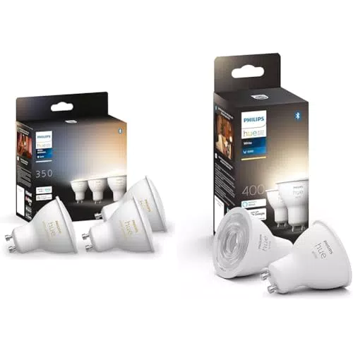 Philips Hue White Ambiance GU10 Dreierpack 3x350lm, dimmbar