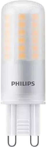Philips LED Classic G9 Lampe, 60 W, warmweiß