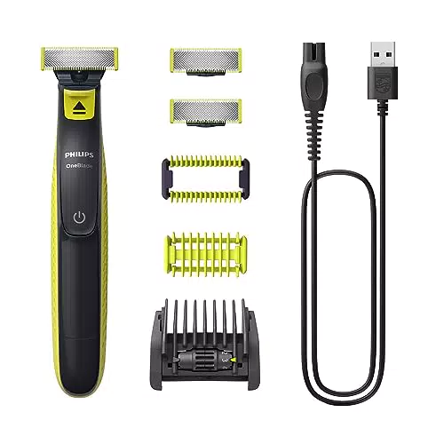 Philips OneBlade Face & Body - Elektrischer Bartschneider für Trimmen, Stylen und Rasieren