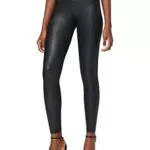 Pieces Damen Leggings - Glänzende Leggings für Damen