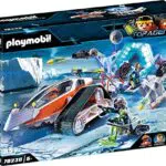 PLAYMOBIL Top Agents 70230 Spy Team Kommandoschlitten mit Licht- und Soundeffekten