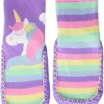 Playshoes Jungen Unisex Kinder Anti-Slip Cotton Socks Stripes Kniestrümpfe