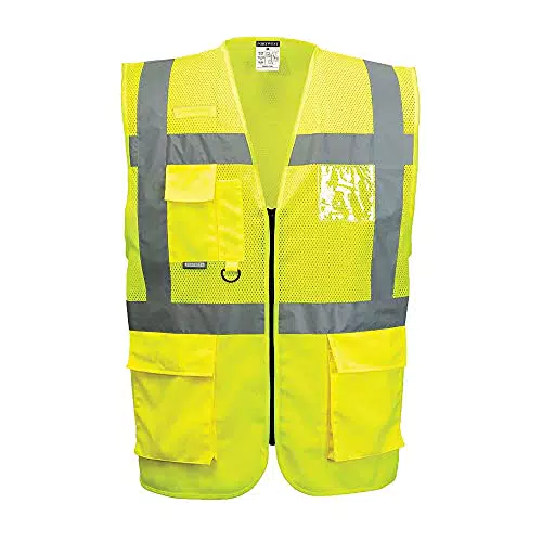 Portwest Madrid Mesh Air Exekutiv Weste - XXXL - Gelb