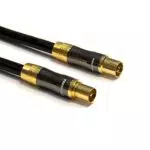 PremiumX Gold-Line TV Antennenkabel mit IEC-Anschluss für HDTV 4K