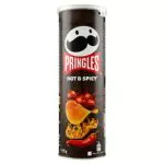 Pringles Hot & Spicy Chips - Knuspriger Genuss aus der Dose