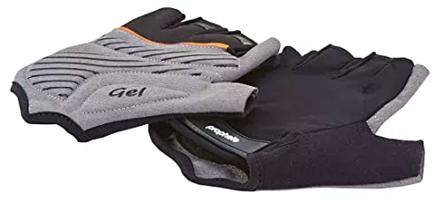 Prophete Fahrrad-Handschuhe Halbfinger mit Geleinlage - für Damen und Herren - Größe L/XL