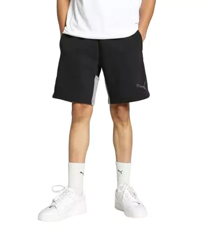 PUMA Herren Teamcup Casuals Shorts - Schwarz