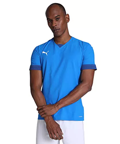 PUMA Herren Teamfinal-Trikot Fußballtrikot, Cyber Yellow-Freesie