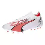 PUMA Herren Ultra Match MG Fussballschuh, Fiery Coral-Fizzy Light Black