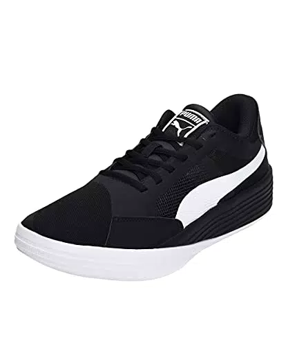 PUMA Unisex Clyde All-Pro Team Basketballschuh, Black White