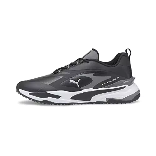 PUMA Unisex GS-Fast Golfschuh, Black Black-Quiet Shade