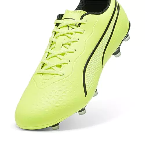 PUMA Unisex King Match Fg/Ag Fussballschuh, Schwarz Weiß
