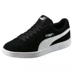 PUMA Unisex SMASH V2 Low-Top Trainers, PEACOAT-PUMA WHITE