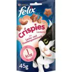 FELIX Crispies Katzensnacks mit Lachs- und Forellengeschmack