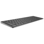 Rapoo E9700M Kabellose Tastatur - Wireless Keyboard mit flachem Aluminium-Design und umweltfreundlichem wiederaufladbarem Akku - DE-Layout QWERTZ - für PC & Mac.