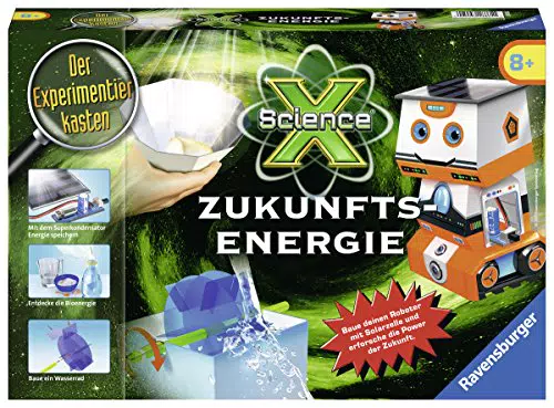 Ravensburger ScienceX Zukunfts-Energie Kit Experimente für Kinder