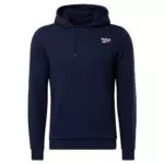 Reebok Herren Kapuzenpullover mit Logo auf der linken Brust