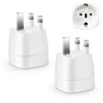 Reiseadapter USA - Steckdose Deutschland zu Amerika/Kanada/Mexiko/Thailand (Typ B)