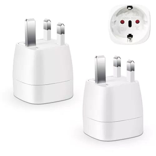 Reiseadapter USA - Steckdose Deutschland zu Amerika/Kanada/Mexiko/Thailand (Typ B)