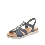 Rieker Damen Sandalen - Bequeme Sommerschuhe für Damen