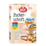 Natürliche RUF Zucker-Schrift für Plätzchen, Torten und Muffins - glutenfrei & vegan