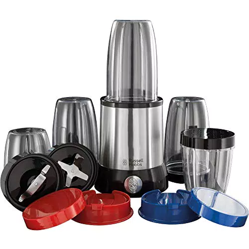 Russell Hobbs Mixer NutriBoost - Multifunktions-Standmixer mit 5 BPA-freien Behältern - Smoothie-Maker 23180-56