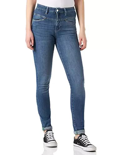 s.Oliver Damen Jeans IZABELL SKINNY - Blaue Denim Hose