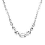 s.Oliver Damen Halskette aus Edelstahl - Eleganter Halsschmuck
