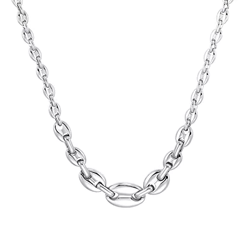 s.Oliver Damen Halskette aus Edelstahl - Eleganter Halsschmuck