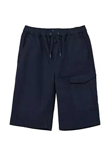 s.Oliver Junior Jungen Bermuda Shorts, Loose Fit - Blau