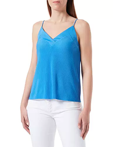 s.Oliver Damen T-Shirt ohne Ärmel in Blau